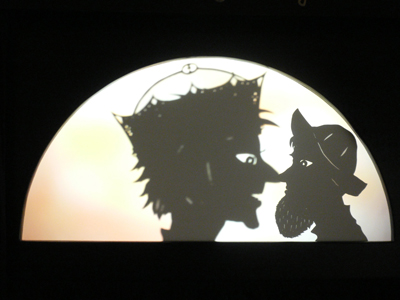berlappung der Schatten